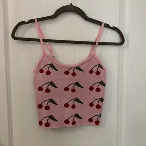 cherry tank top